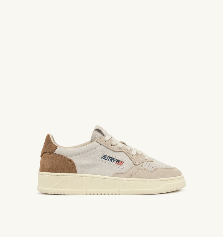 AUTRY MEDALIST LOW BEIGE BROWN