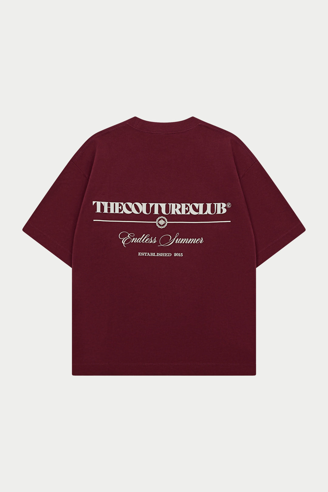 ENDLESS SUMMER GRAPHIC T-SHIRT BURGUNDY
