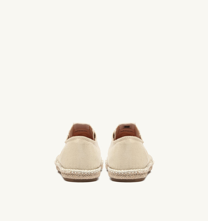 AUTRY SANDY ESPADRILLES IN IVORY CANVAS
