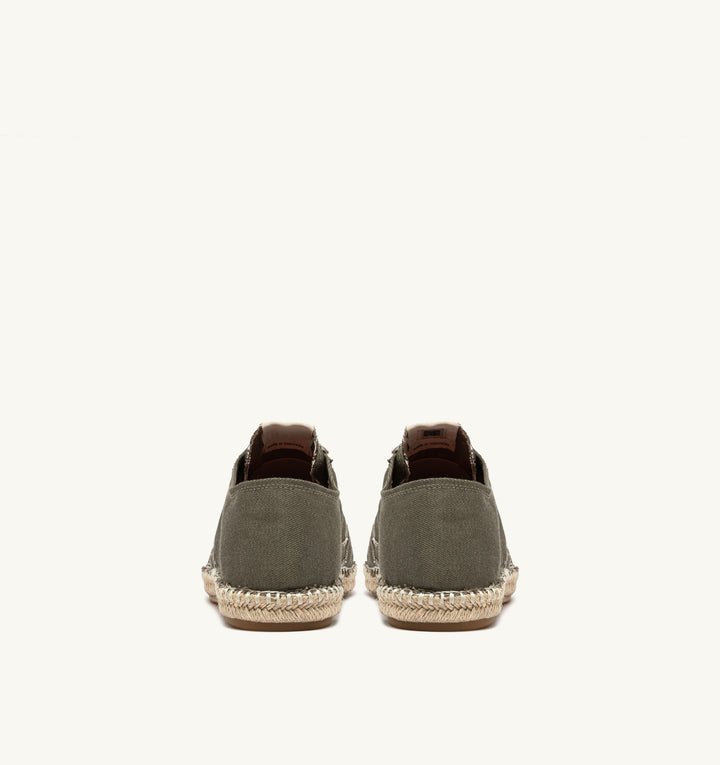 AUTRY SANDY ESPADRILLES IN MILITARY CANVAS
