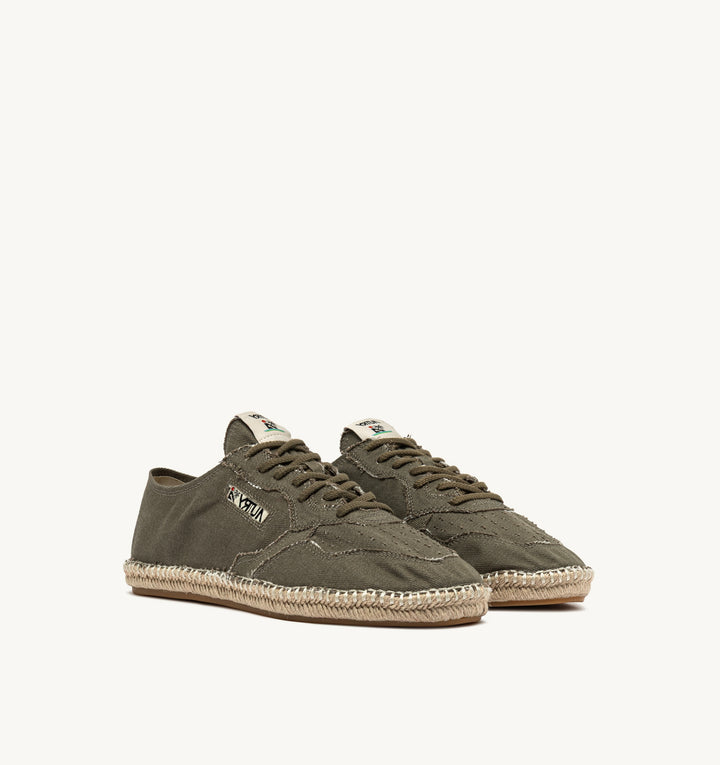 AUTRY SANDY ESPADRILLES IN MILITARY CANVAS