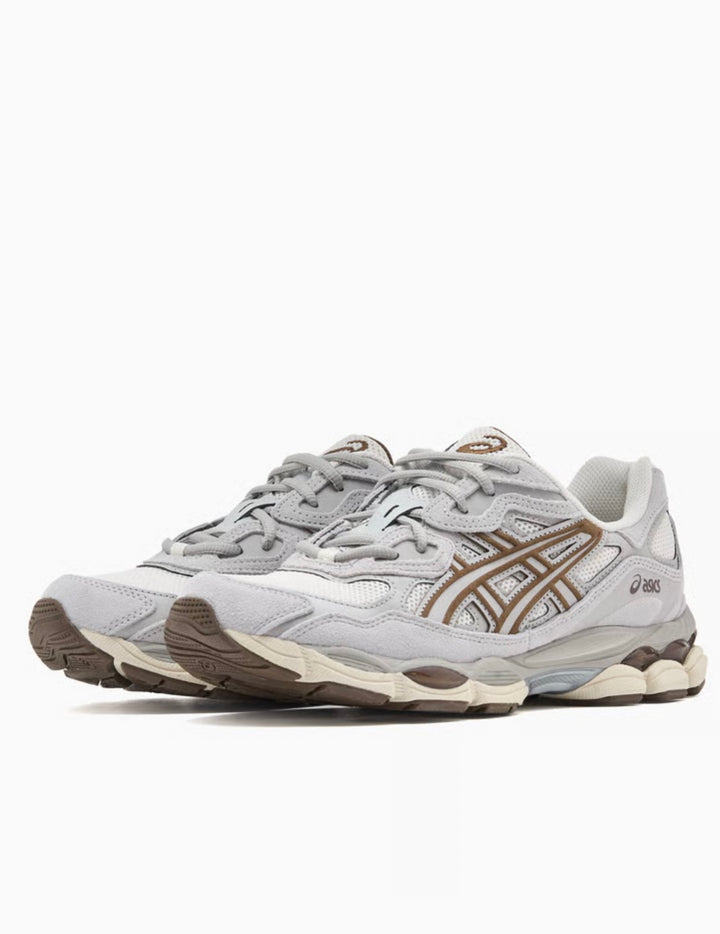 ASICS GEL-nyc cream grey brown