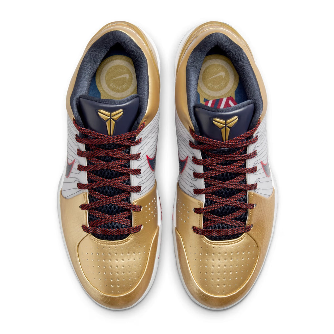 Kobe 4 Protro
Metallic Gold and Dark Obsidian