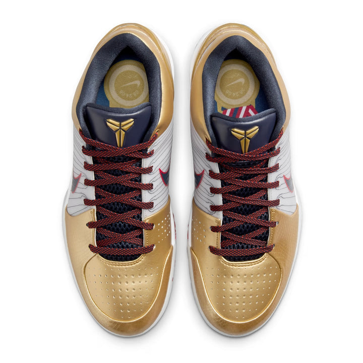 Kobe 4 Protro
Metallic Gold and Dark Obsidian
