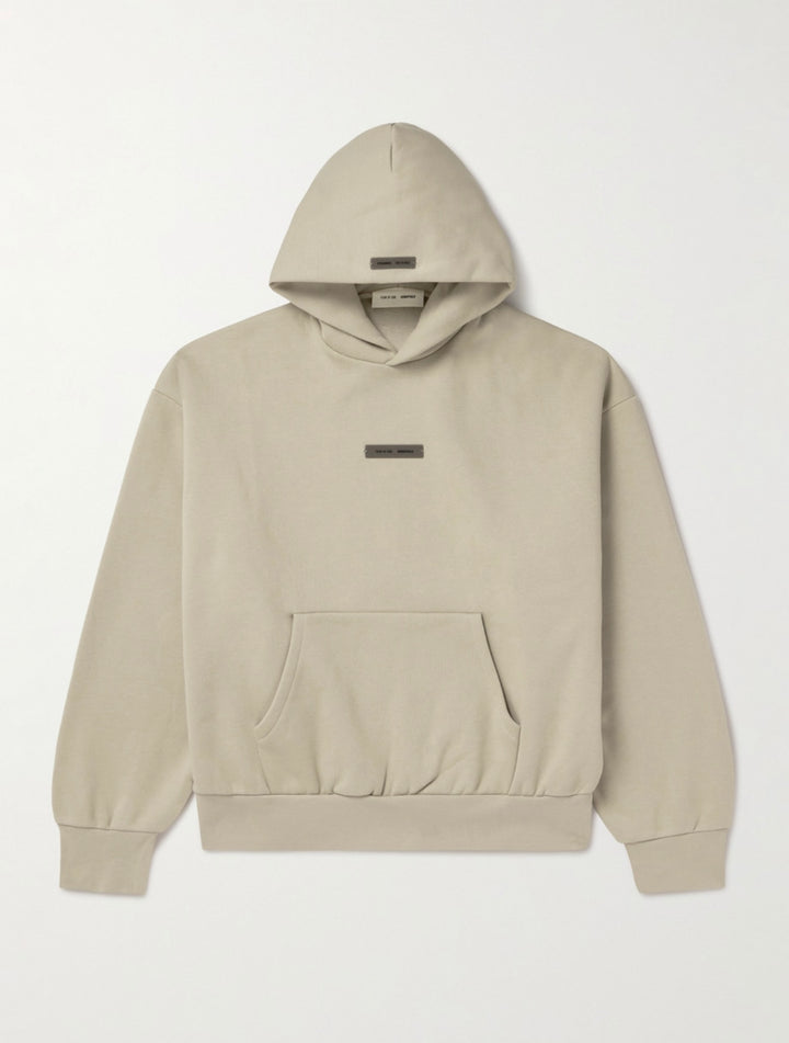 ESSENTIALS CLASSIC FLEECE HOODIE BEIGE