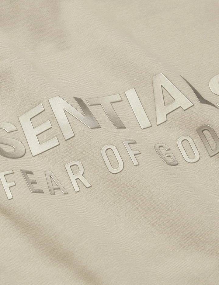 ESSENTIALS CLASSIC FLEECE HOODIE BEIGE