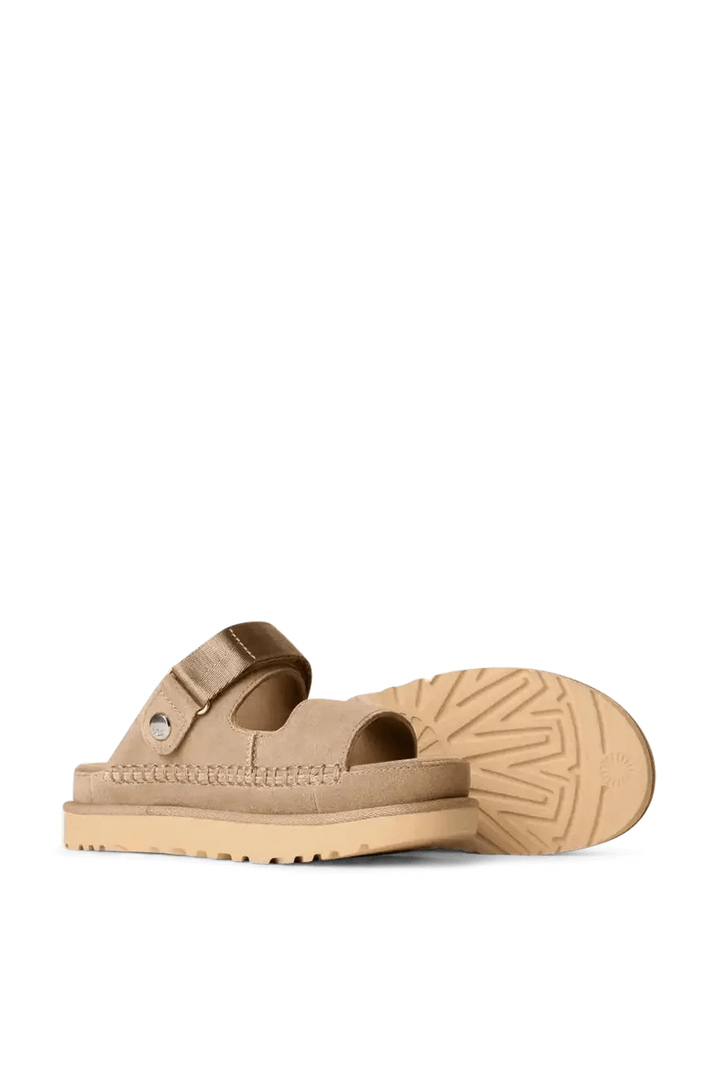 UGG GOLDENSTAR GLIDE SAND סנדלי גולדן סטאר גלייד סנד