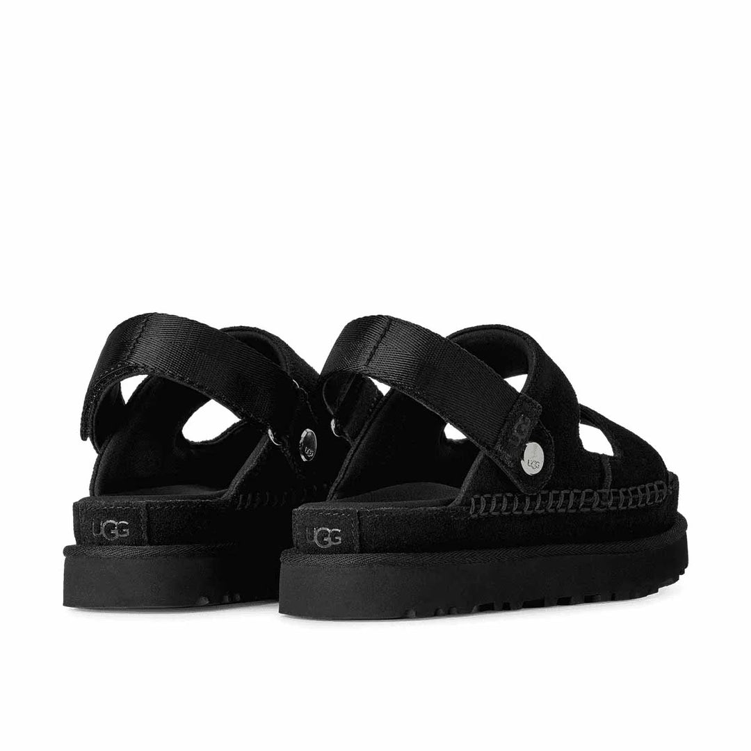 UGG GOLDENSTAR GLIDE BLACK סנדלי גולדנסטאר גלייד שחור לנשים