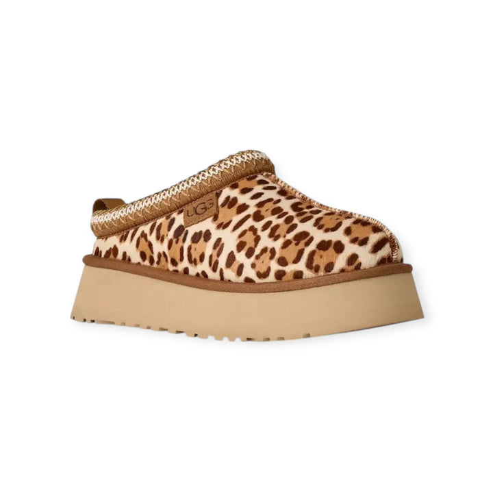 UGG WOMEN'S TAZZ PLAINS FELICITY LEOPARD JASMINE כפכפי טאז מנומר לנשים מהדורה מוגבלת