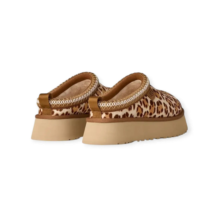 UGG WOMEN'S TAZZ PLAINS FELICITY LEOPARD JASMINE כפכפי טאז מנומר לנשים מהדורה מוגבלת