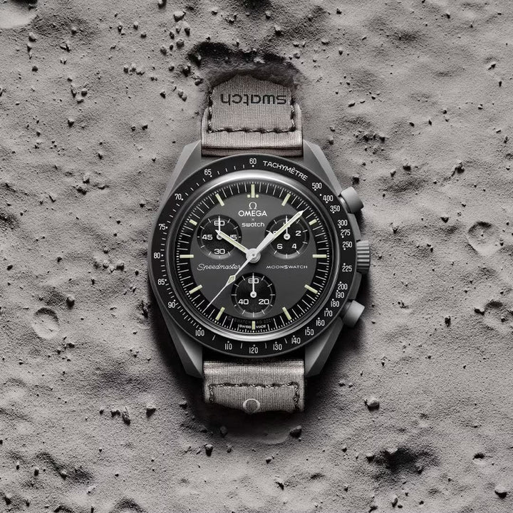 SWATCH X OMEGA BIOCERAMIC MOONSWATCH MISSION TO MERCURY SO33A100 שעון אומגה בשיתוף פעולה עם סווטש