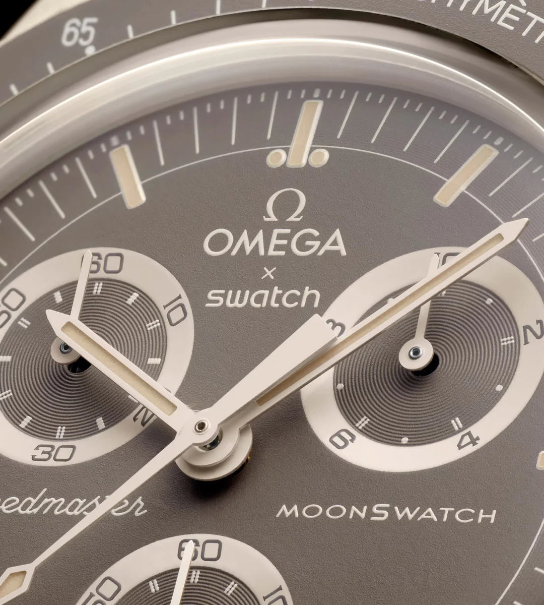 SWATCH X OMEGA BIOCERAMIC MOONSWATCH MISSION ON EARTH DESERT SO33T103 שעון אומגה בשיתוף פעולה עם סווטש