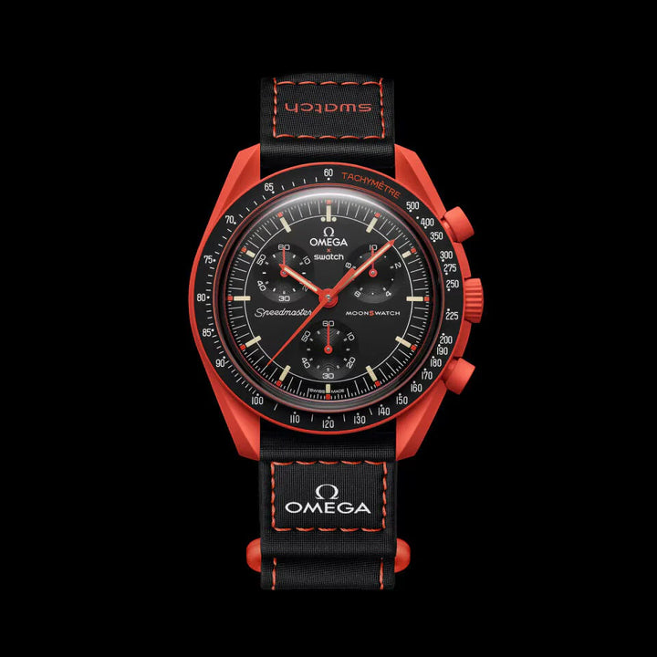 OMEGA X SWATCH MISSION ON EARTH - LAVA