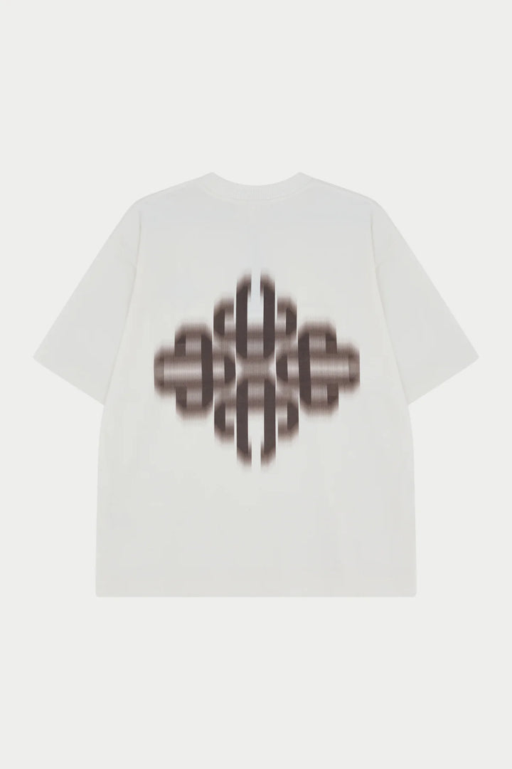 MOTION BLURRED EMBLEM T-SHIRT