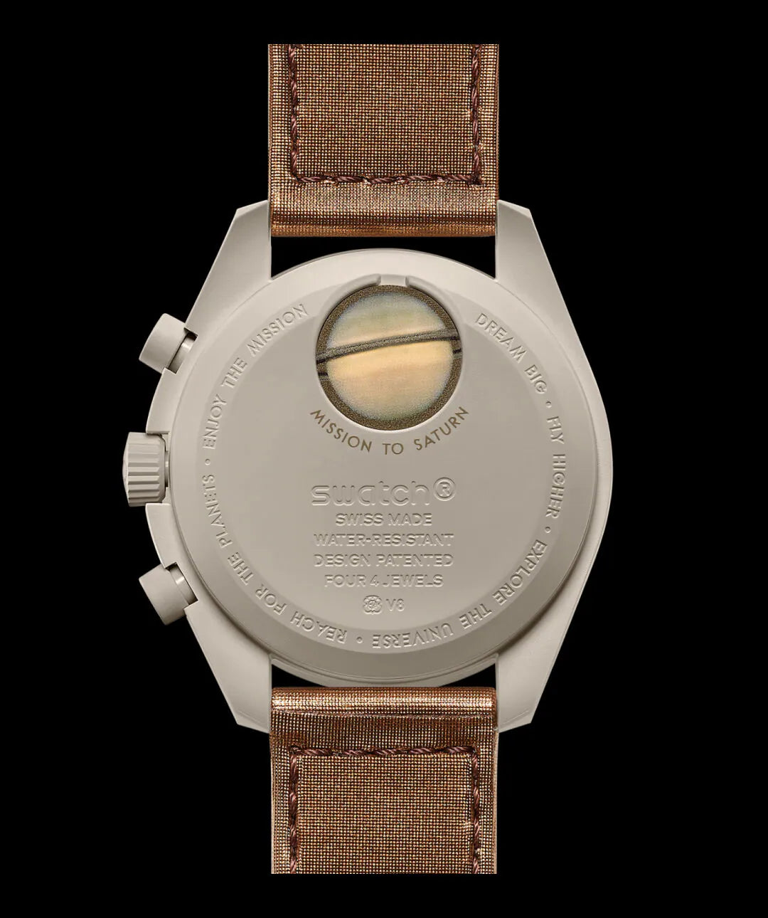 OMEGA X SWATCH MISSION TO SATURN אומגה סווטש סטורן