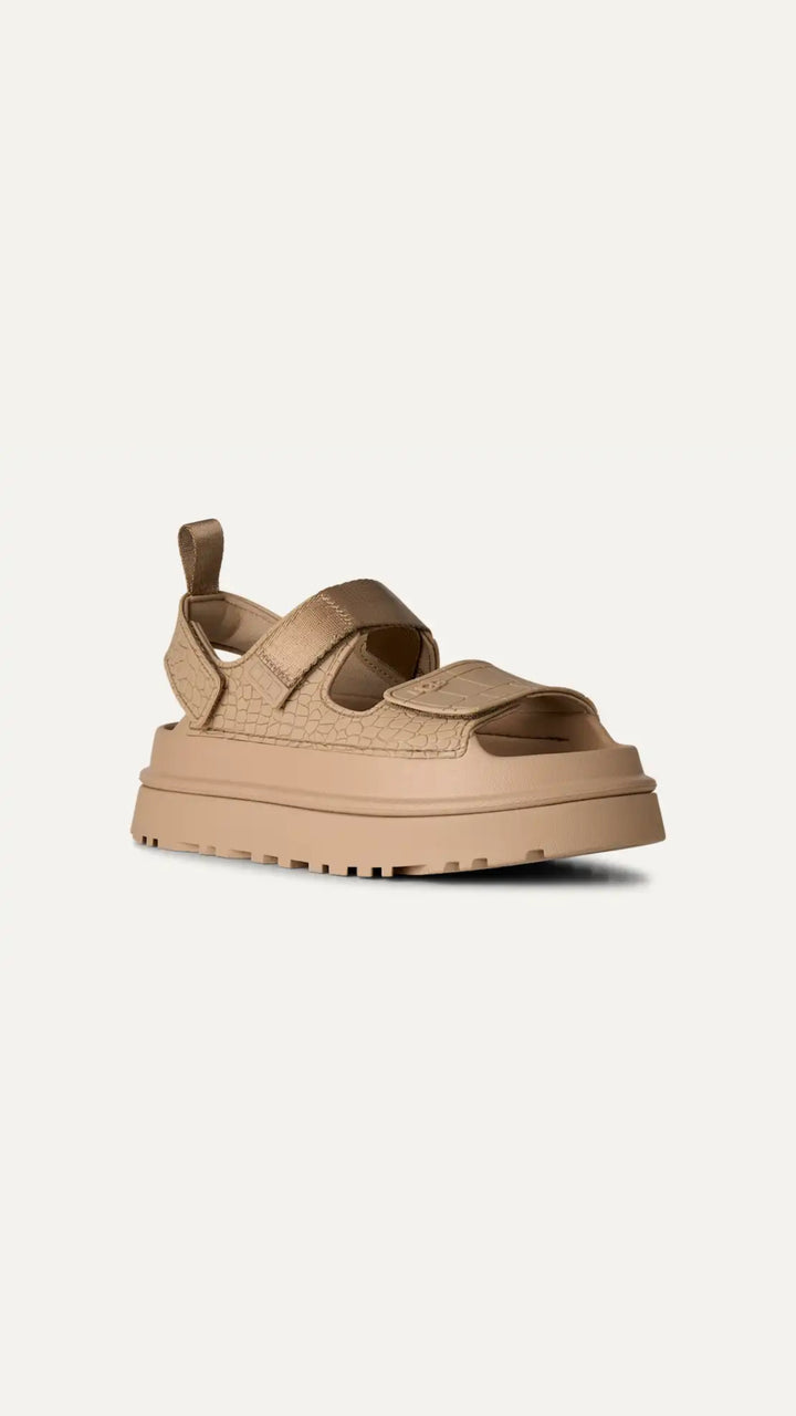 UGG סנדל גולדנגלואו אמבוסד קרם