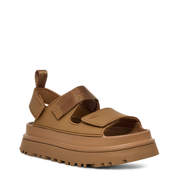 UGG GOLDENGLOW BISON BROWN סנדלי גולדנגלואו חום לנשים