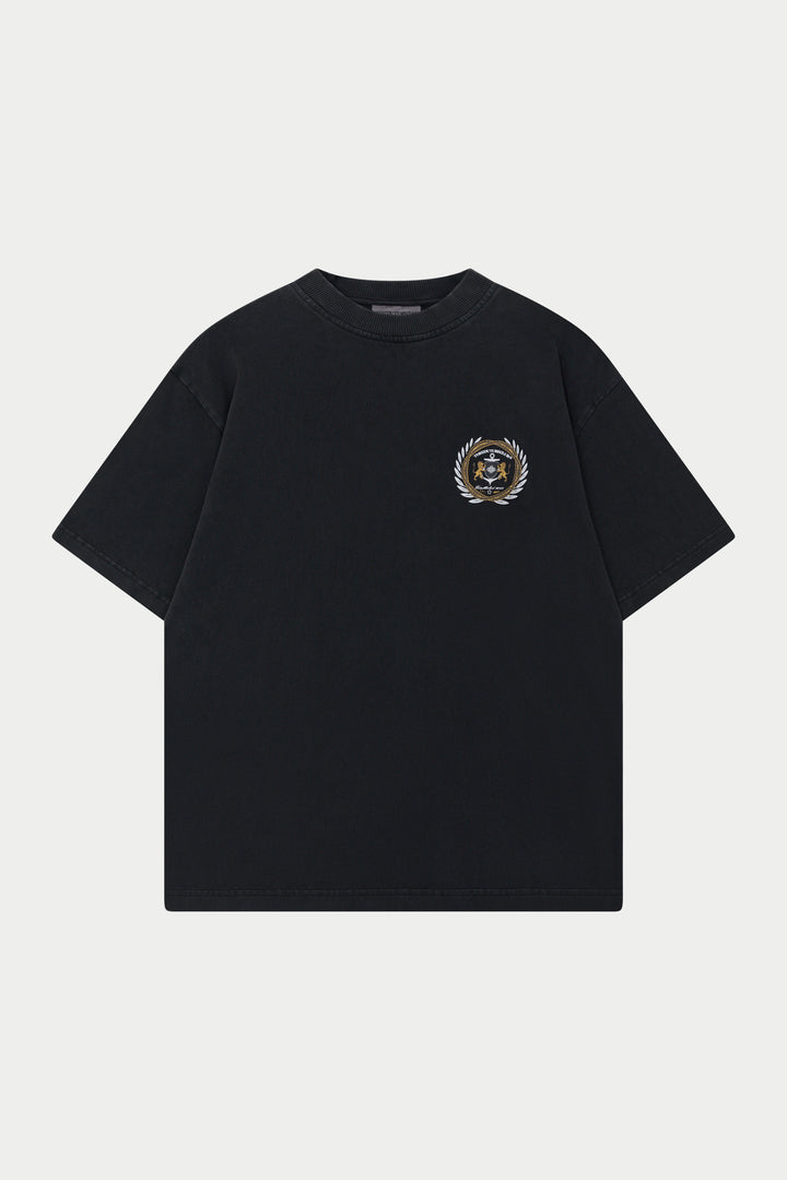YACHT CLUB GRAPHIC T-SHIRT
WASHED BLACK