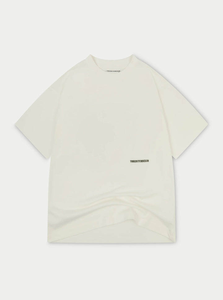 DESIGN DEPARTMENT GRAPHIC T-SHIRT OFF WHITE/OLIVE
