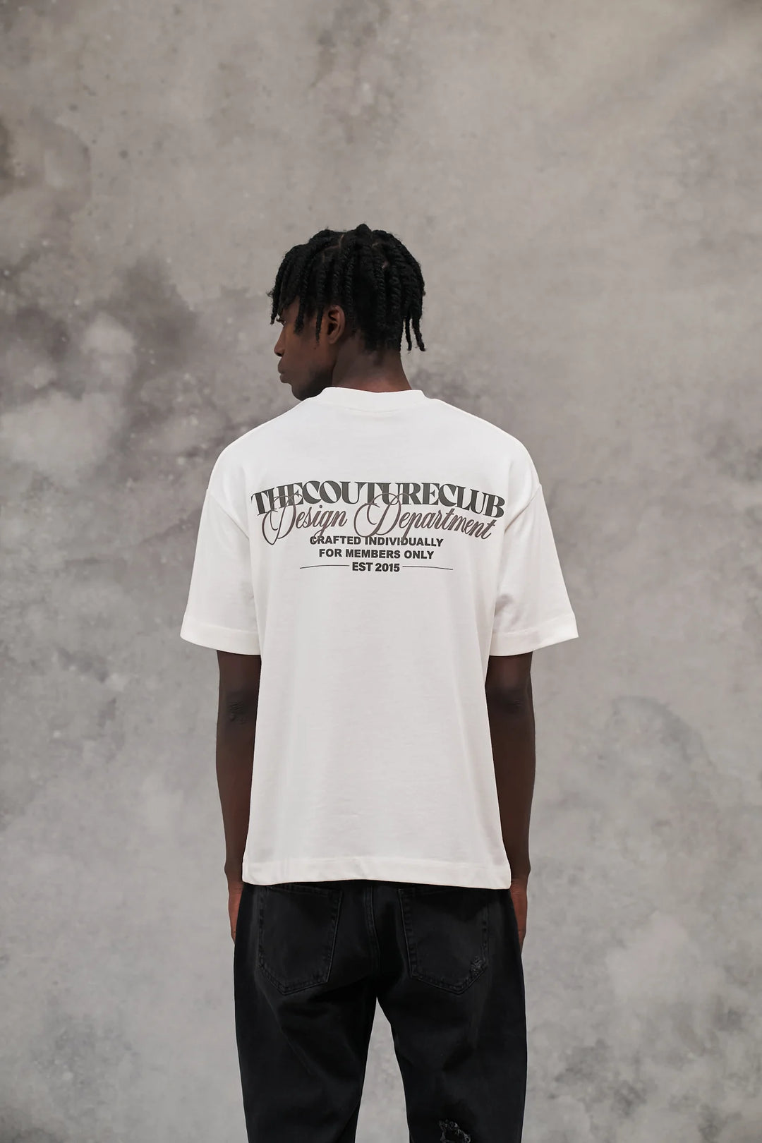 DESIGN DEPARTMENT GRAPHIC T-SHIRT OFF WHITE/OLIVE