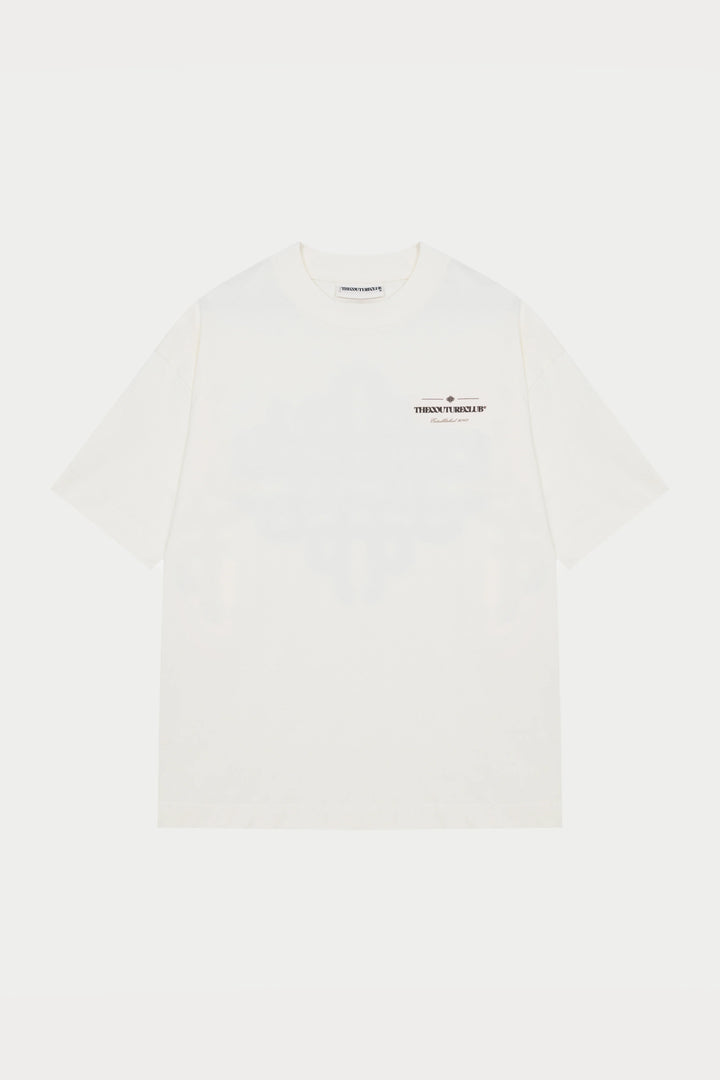 COPYRIGHT MULTI GRAPHIC T-SHIRT
OFF WHITE