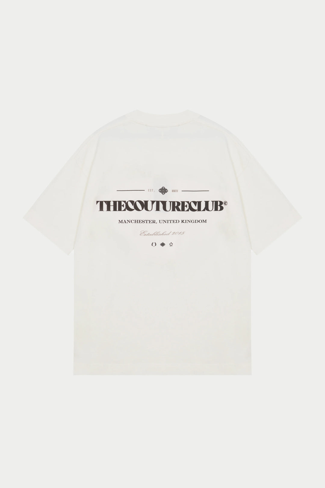COPYRIGHT MULTI GRAPHIC T-SHIRT
OFF WHITE
