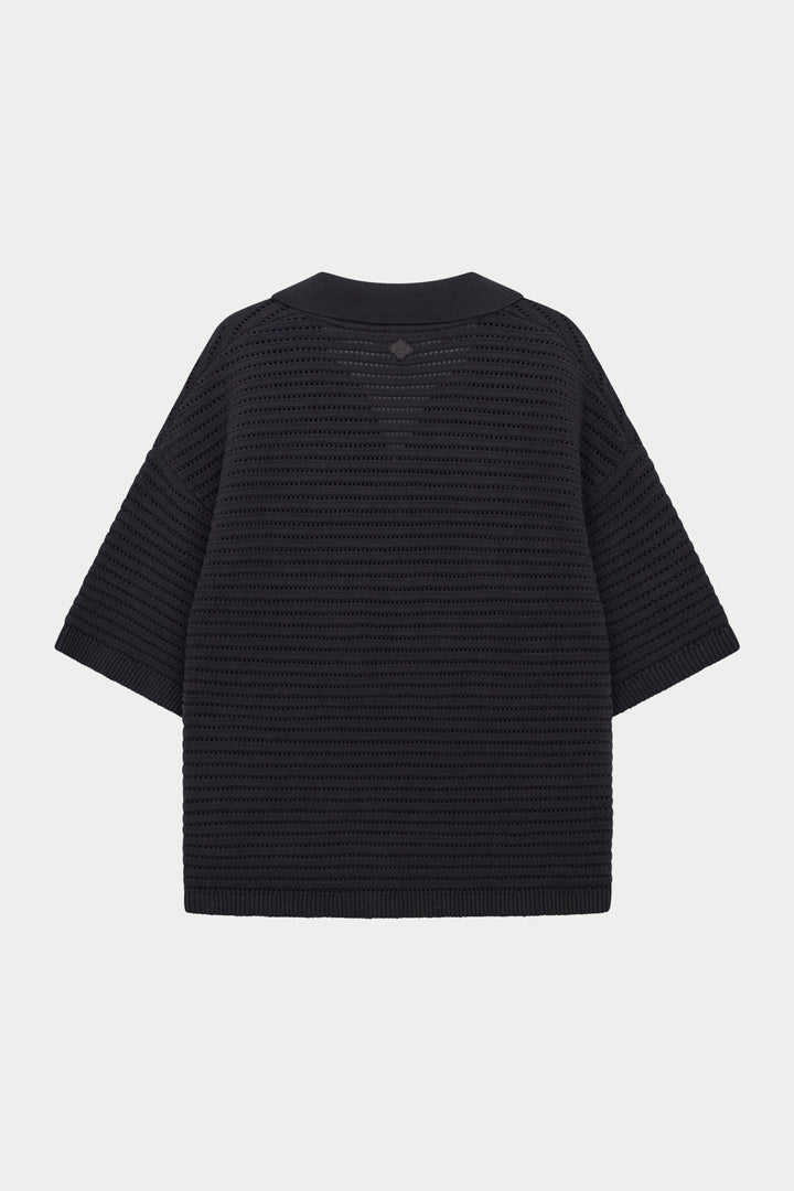 KNITTED POLO SHIRT
CHARCOAL