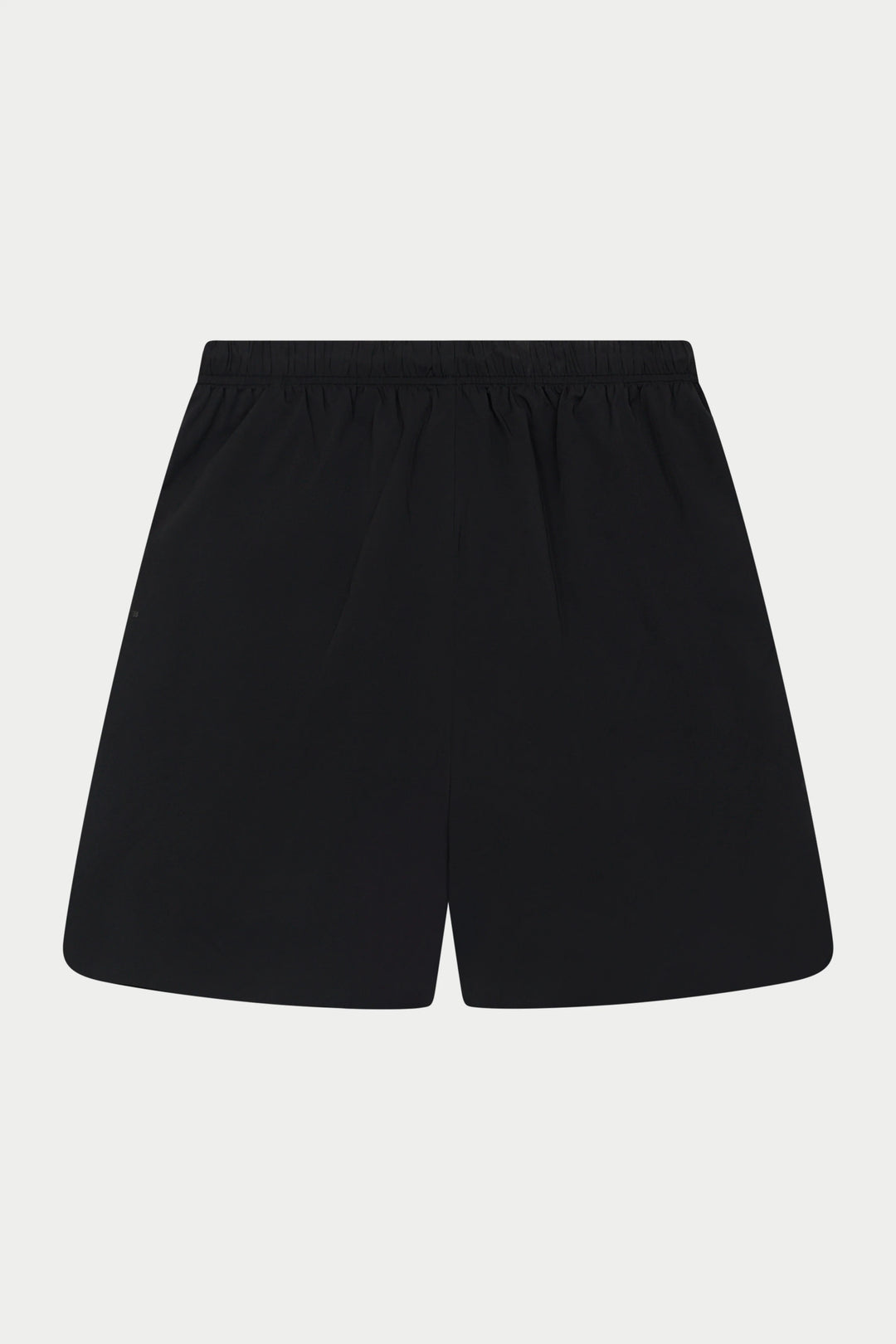 NYLON DRAWCORD SHORTS - BLACK
