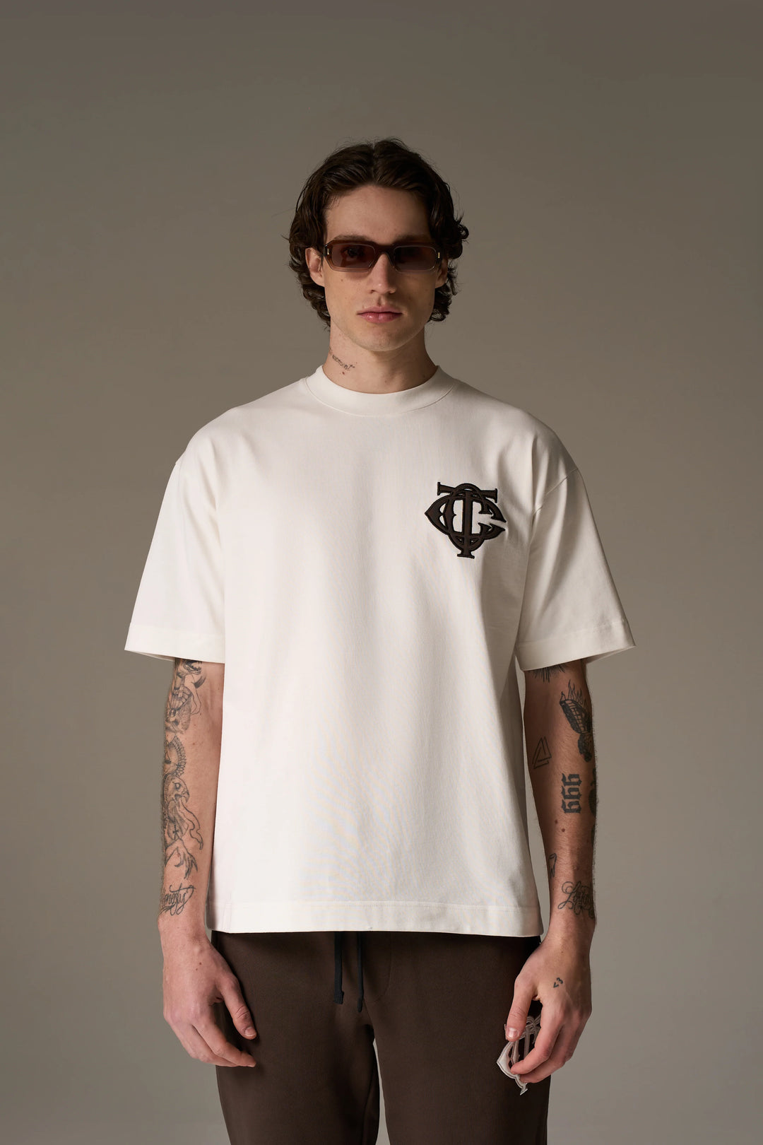 MONOGRAM EMBLEM T-SHIRT