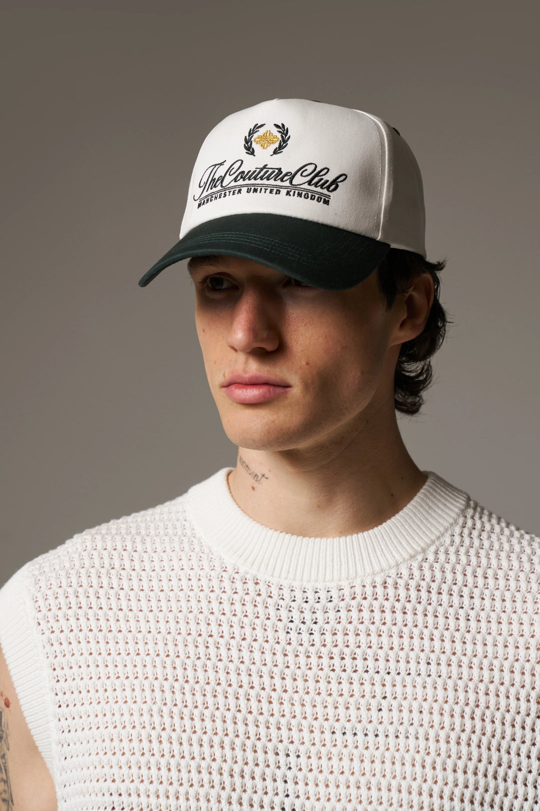 LAUREL EMBROIDERY CAP
FOREST GREEN