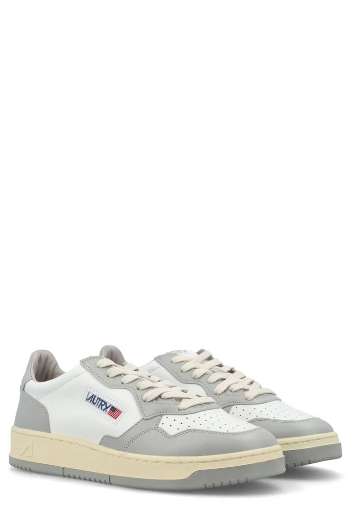 Autry Medalist Bicolor Low-Top Sneakers