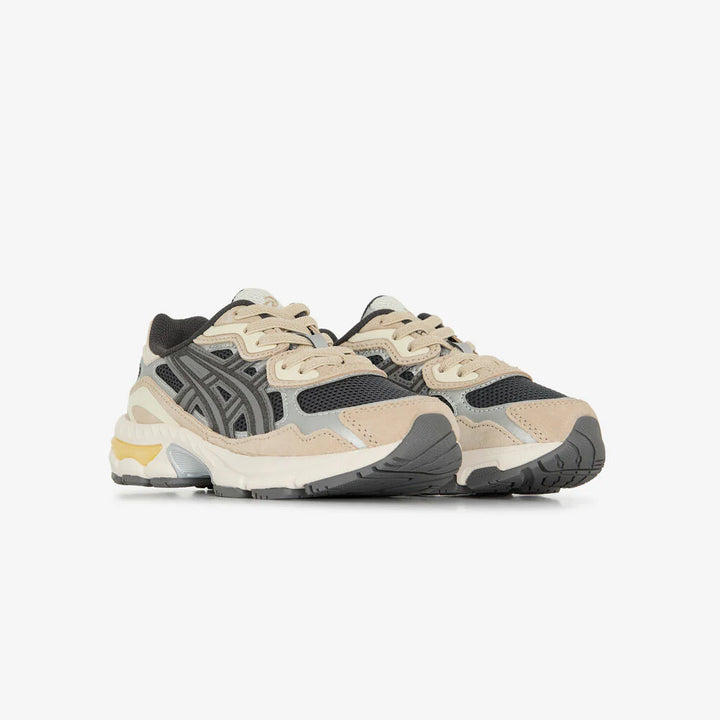 ASICS GEL-NYC BLACK/BEIGE KIDS PS סניקרס אסיקס ג׳ל ניו יורק לילדים