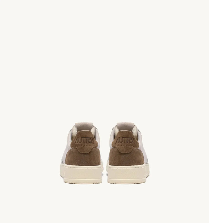 AUTRY MEDALIST LOW MEN TRIC/SUEDE VAPOR/CIGAR