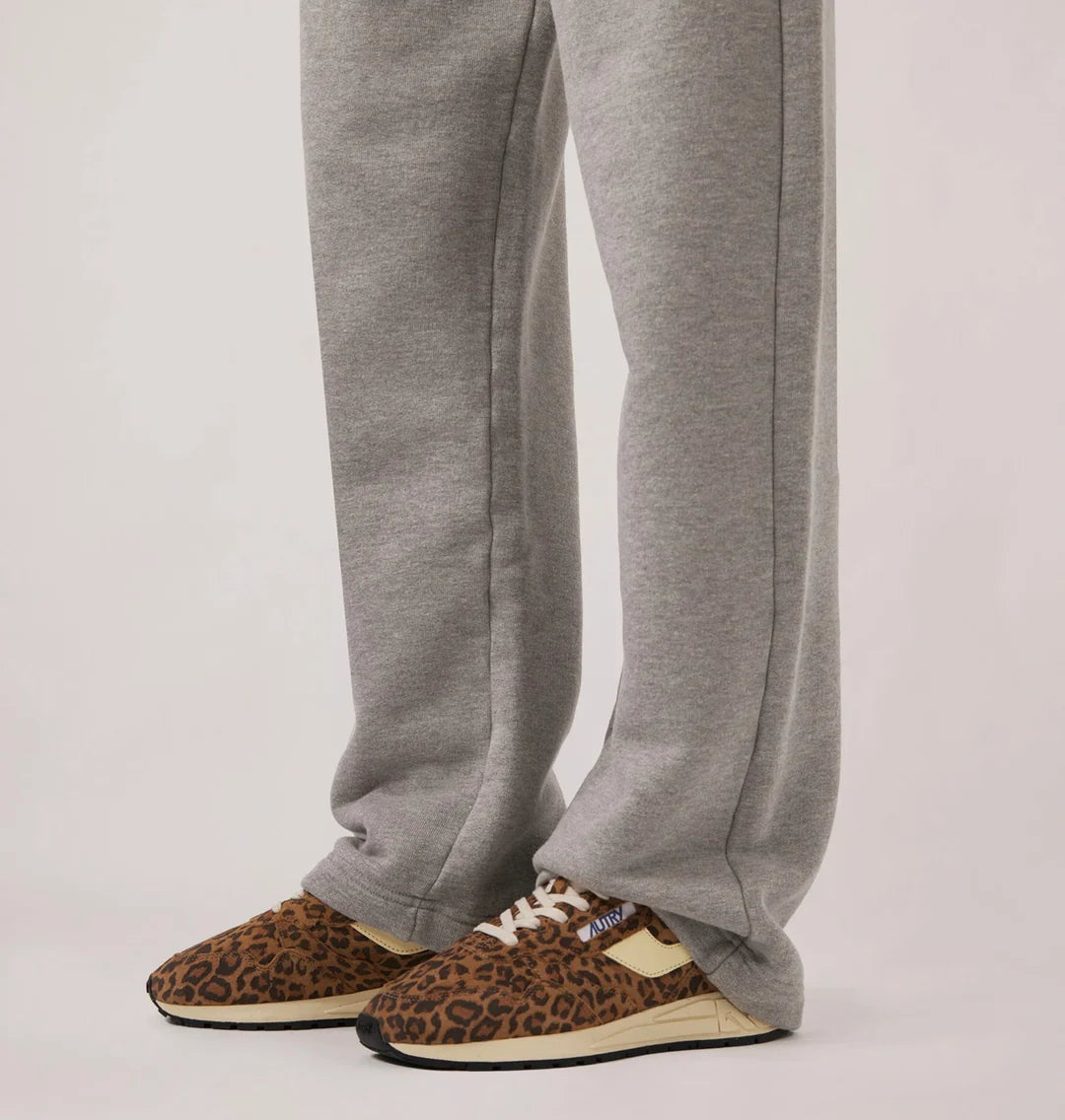 AUTRY SNEAKERS REELWIND LOW SNEAKERS IN LEOPARD SUEDE AND RUTABAGA LEATHER WWLW