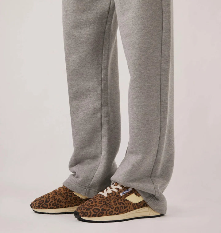 AUTRY SNEAKERS REELWIND LOW SNEAKERS IN LEOPARD SUEDE AND RUTABAGA LEATHER WWLW