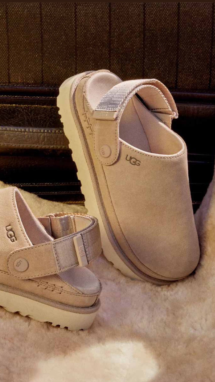 UGG GOLDENSTAR CLOG SAND WOMEN כפכפי אגג לנשים גולדנסטאר קלוג סנד