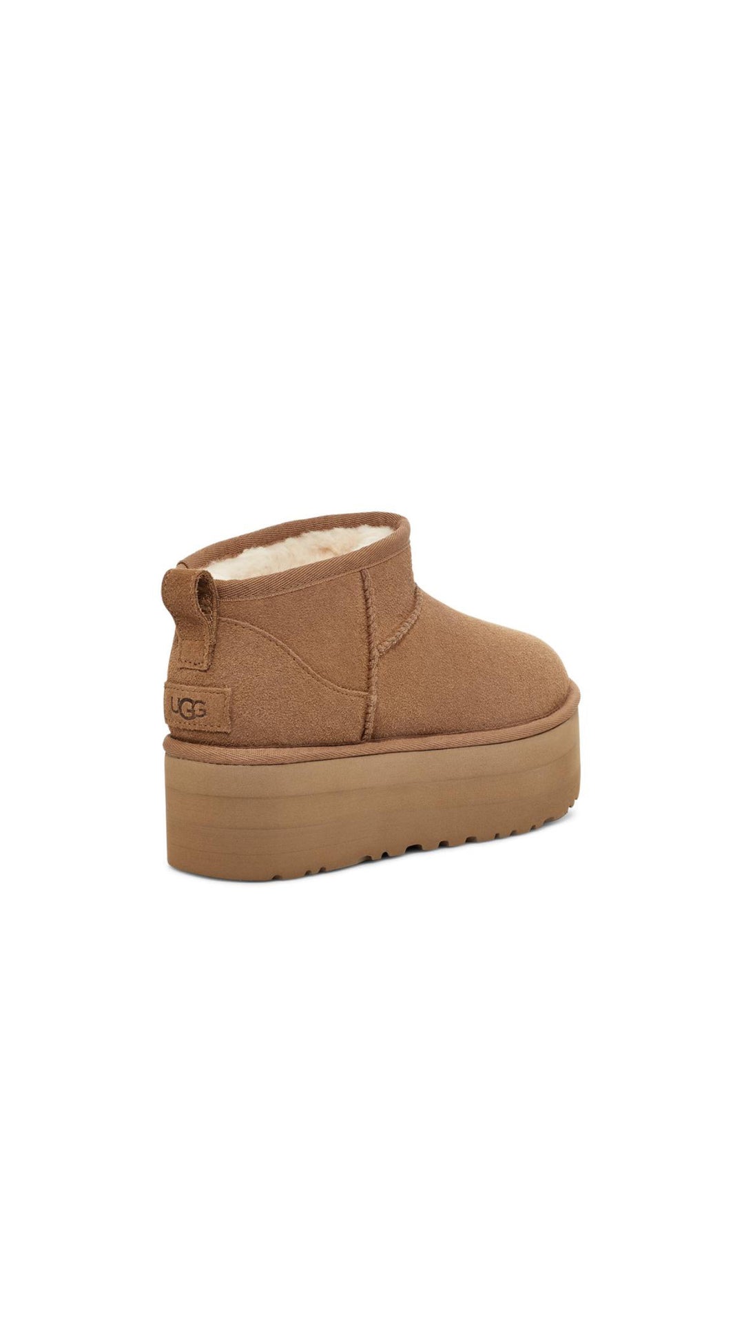 UGG CLASSIC ULTRA MINI PLATFORM CHESTNUT מגפי נשים פלטפורם