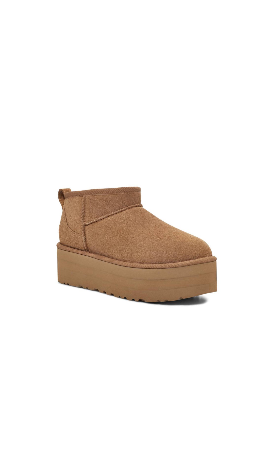 UGG CLASSIC ULTRA MINI PLATFORM CHESTNUT מגפי נשים פלטפורם