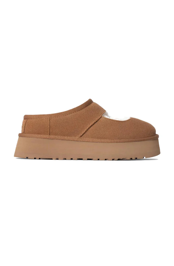UGG BEA MARY JANE CHESTNUT אגג מרי ג׳ין
