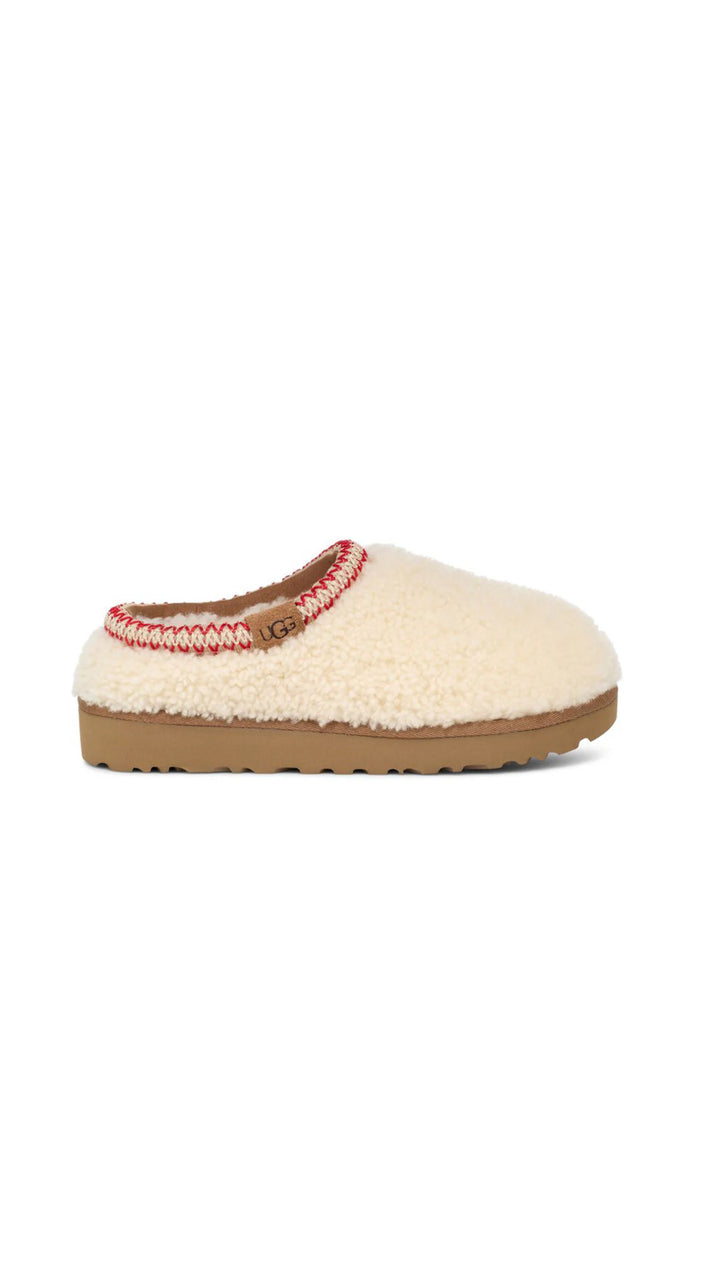UGG TASMAN MAXI CURLY NATURAL כפכפי טזמן מקסי קרלי נשים נטורל