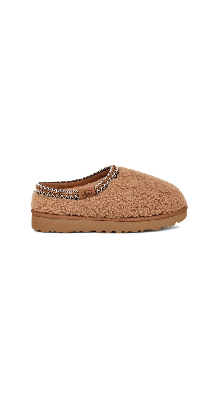 UGG TASMAN MAXI CURLY CHESTNUT כפכפי טזמן מקסי קרלי נשים חום