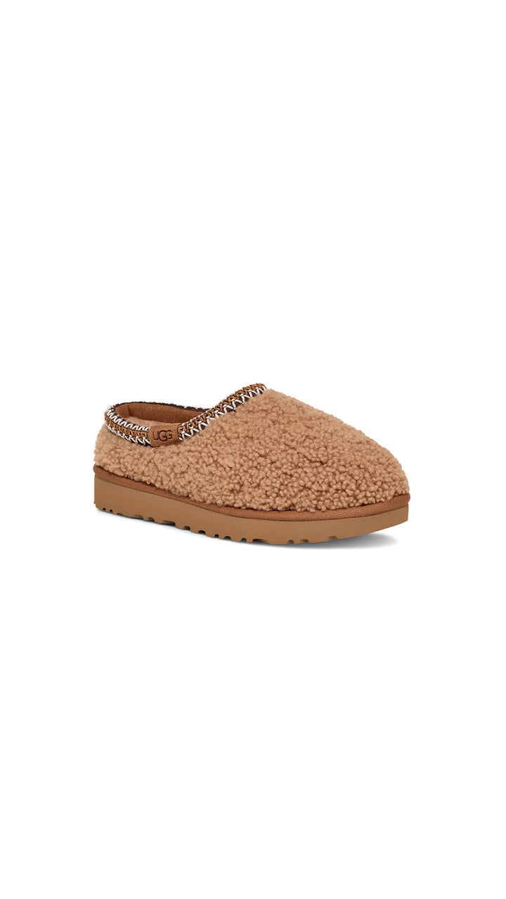 UGG TASMAN MAXI CURLY CHESTNUT כפכפי טזמן מקסי קרלי נשים חום