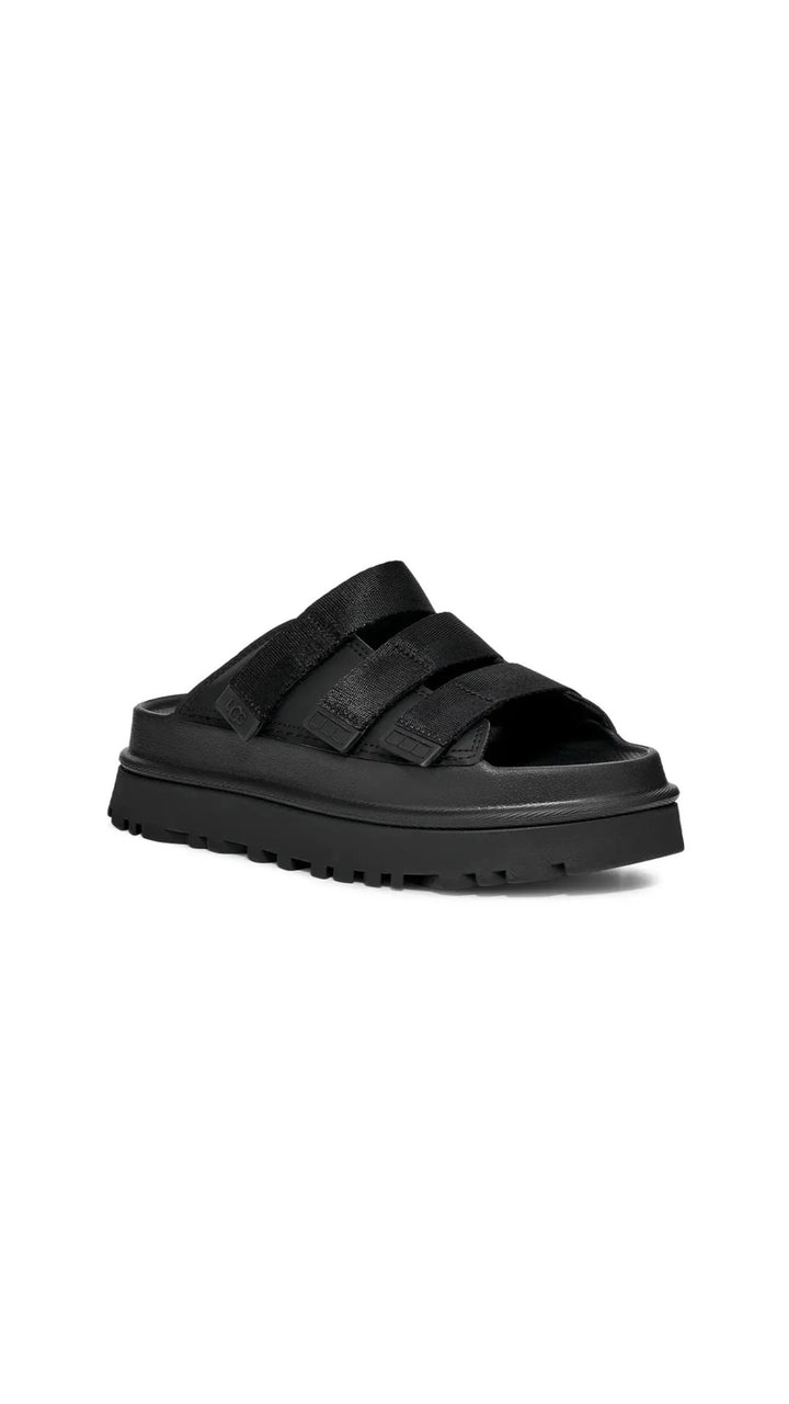 UGG GoldenGlow Slide Black – כפכפי גולדנגלאו סלייד שחור