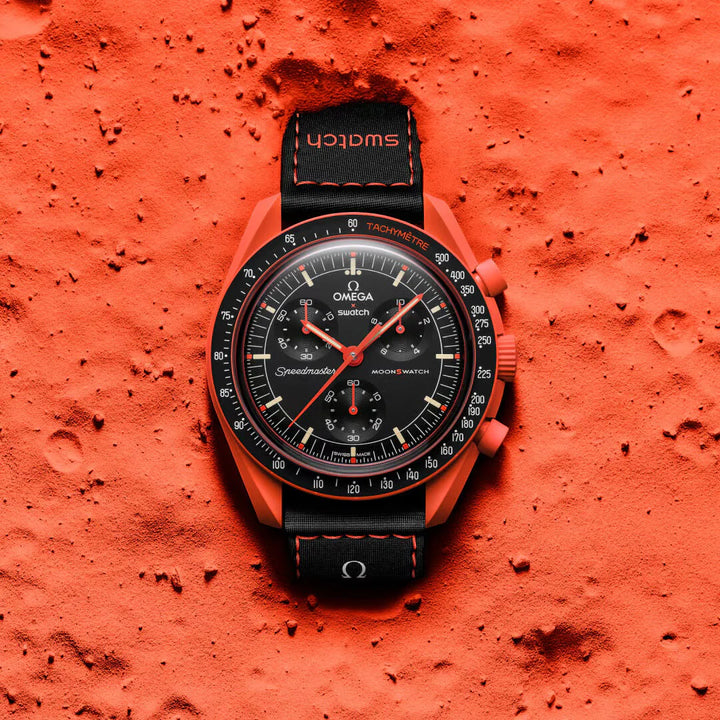 OMEGA X SWATCH MISSION ON EARTH - LAVA