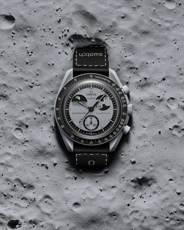 OMEGA X SWATCH MISSION TO EARTHPHASE אומגה סווטש