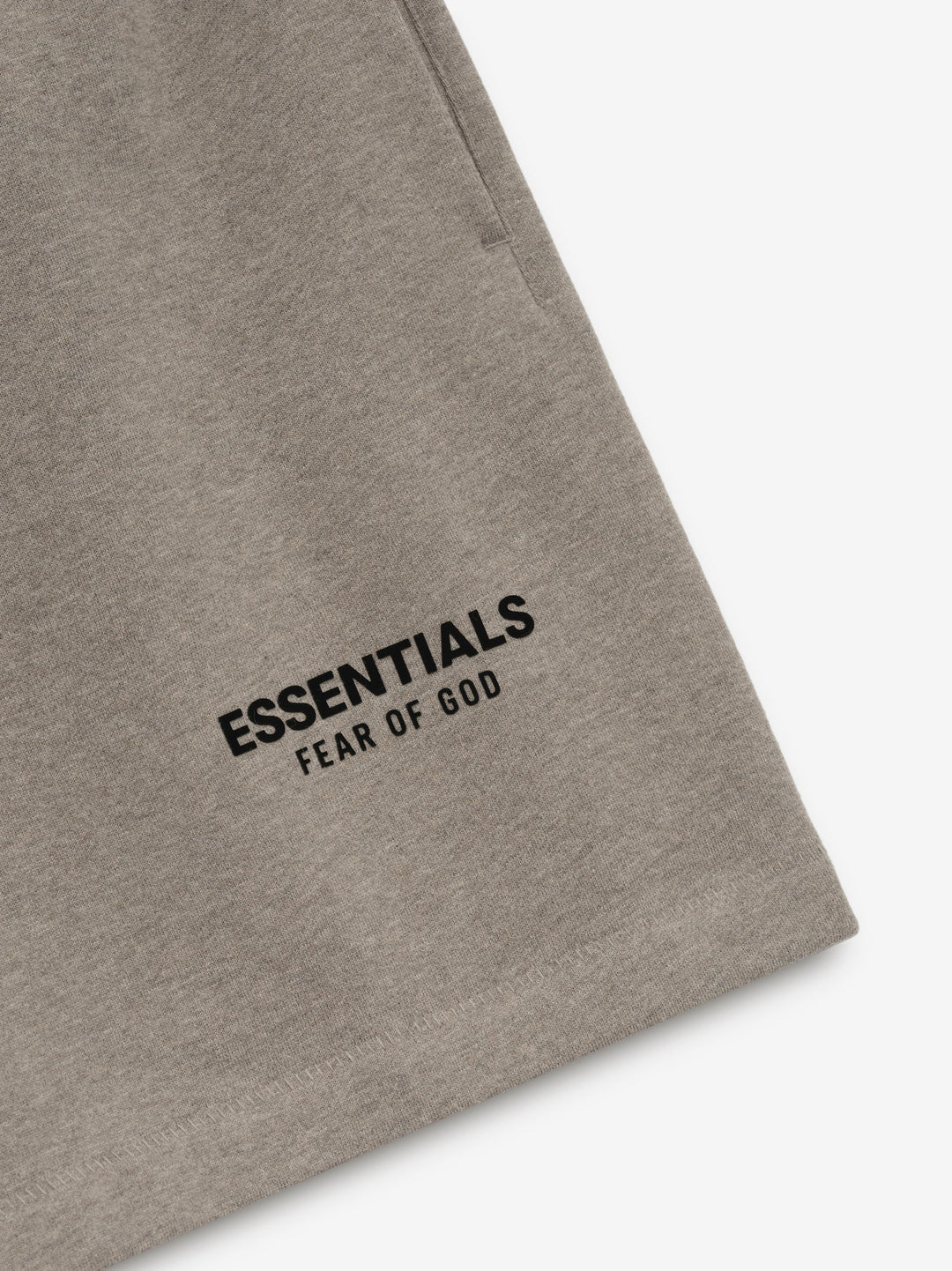 ESSENTIALS SS26 CLASSIC SWEAT-SHORT HOMESTEAD HEATHER