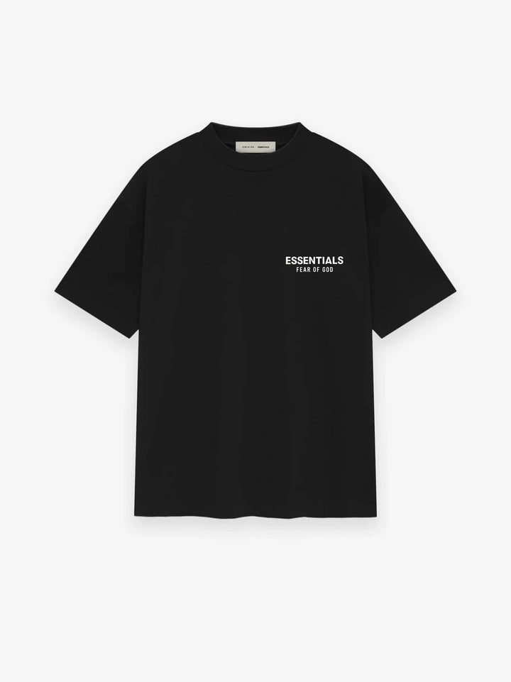 ESSENTIALS CLASSIC TEE - JET BLACK