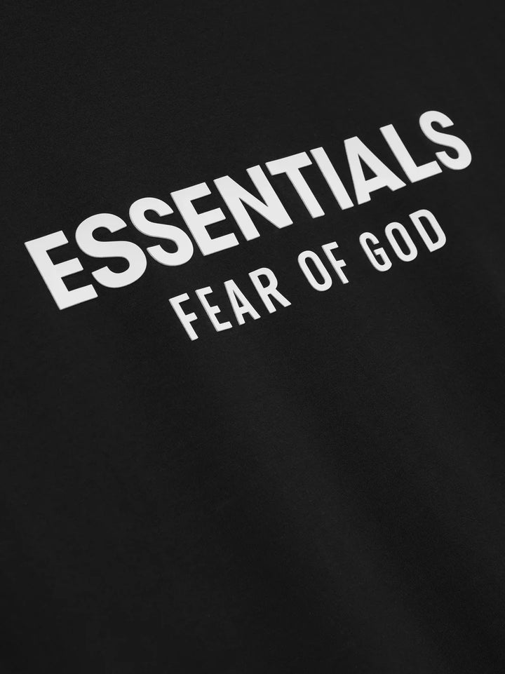 ESSENTIALS CLASSIC TEE - JET BLACK
