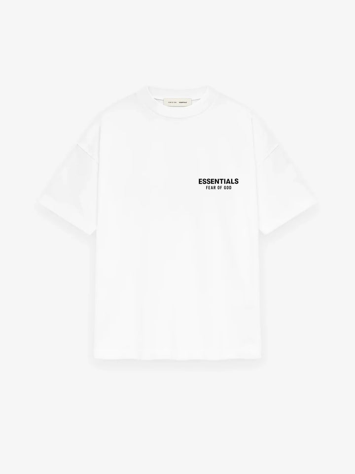 ESSENTIALS CLASSIC TEE - BRIGHT WHITE
