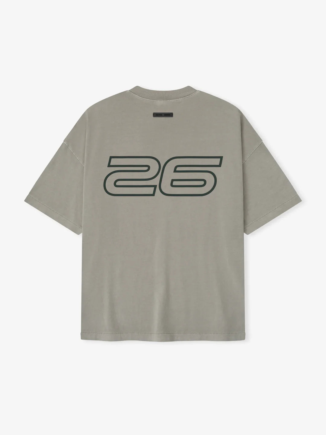ESSENTIALS LOS ANGELES 90S TEE SMOKE GREY